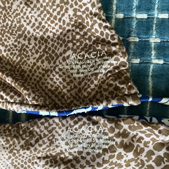 Acacia Blue Batik Bikini - Picture 3 of 3